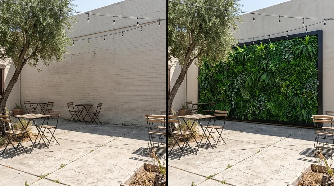 Result artificial grass installation in Riverside - Riverside Turf Installation