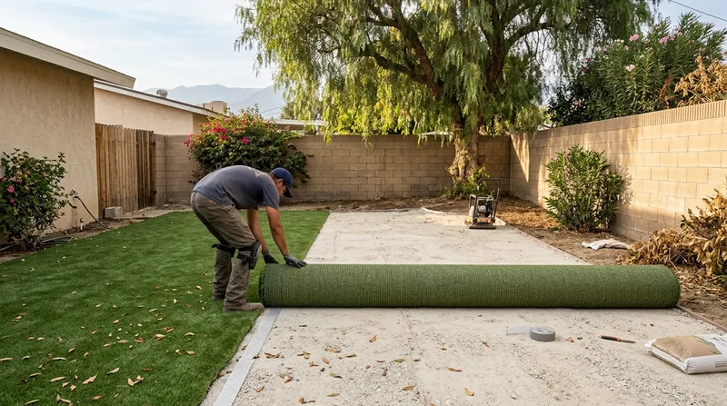 Residential Artificial Grass Installation Riverside