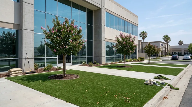 Commercial Artificial Grass Installation Riverside